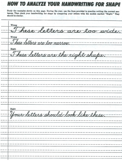 Canadian Handwriting Book G - Grade 7 – The Resource Centre